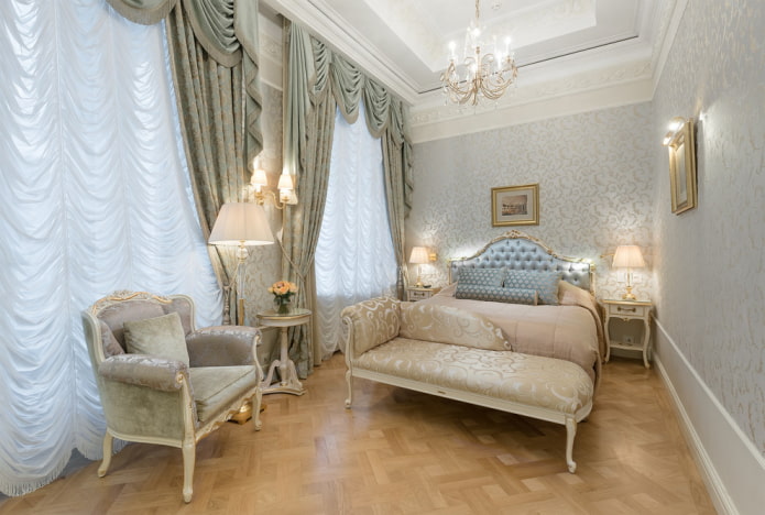 classic bedroom interior