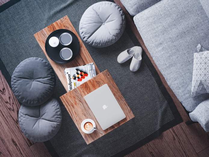coffee table in the living room coffee table in the living room