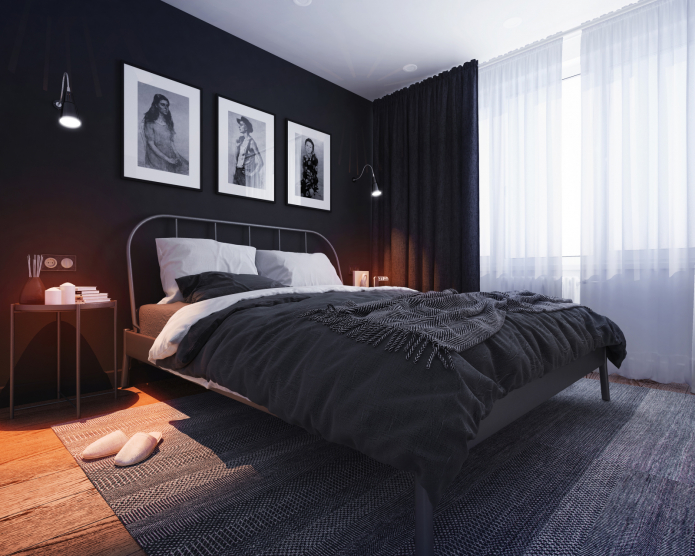 double bed in the bedroom double bed in the bedroom