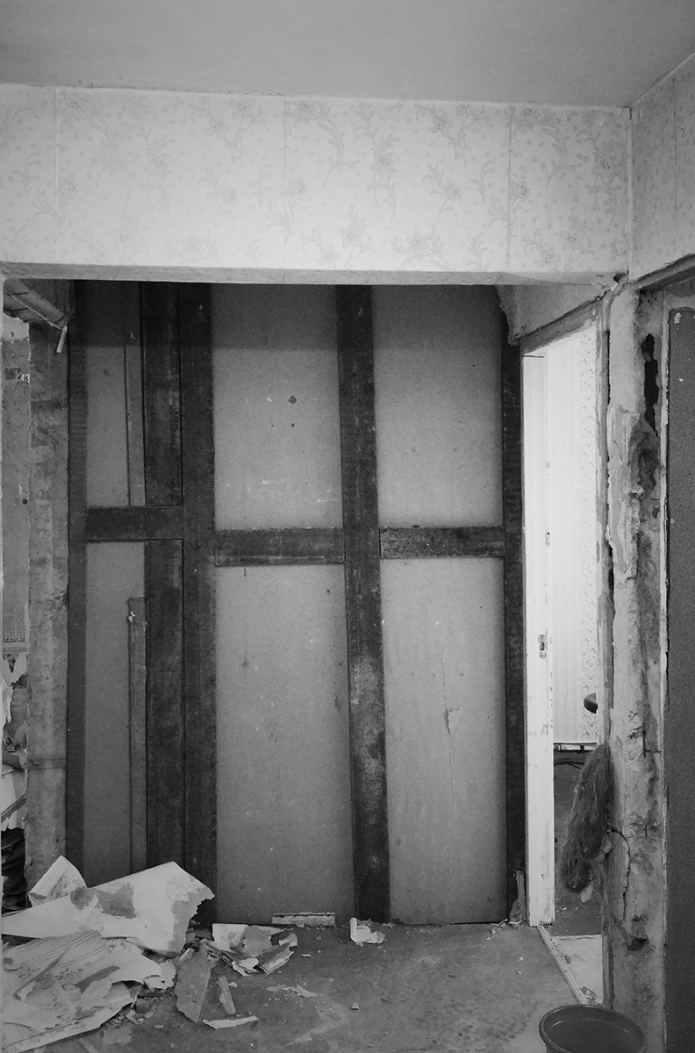 hallway interior before hallway interior before