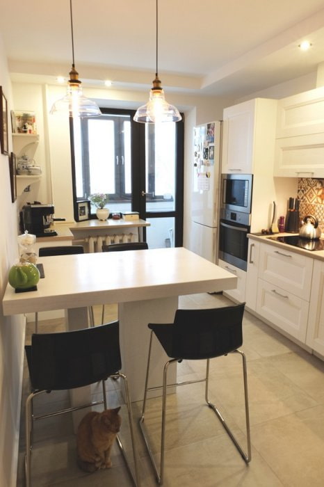 balcony door in the room