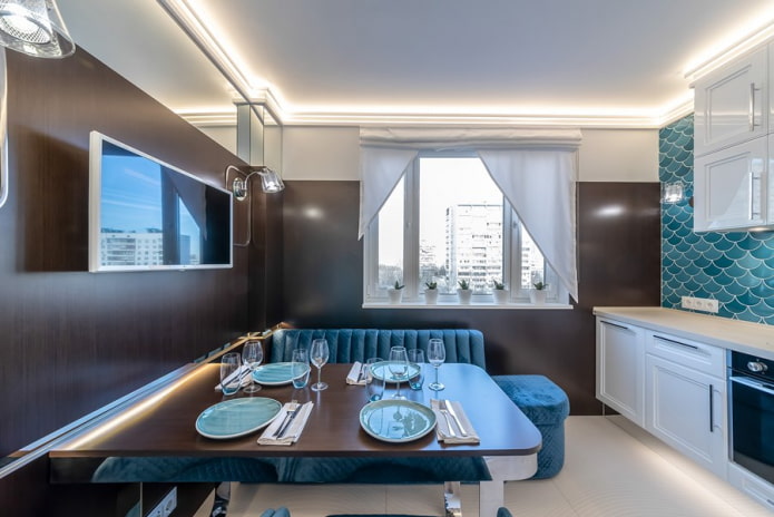 kitchen-living room option 11 sq. kitchen-living room option 11 sq.