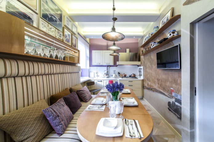 kitchen-living room option 11 sq. kitchen-living room option 11 sq.