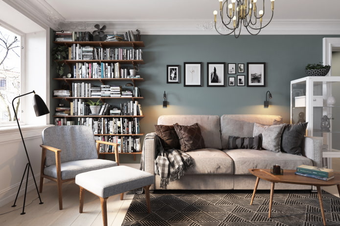 Living room in Khrushchev