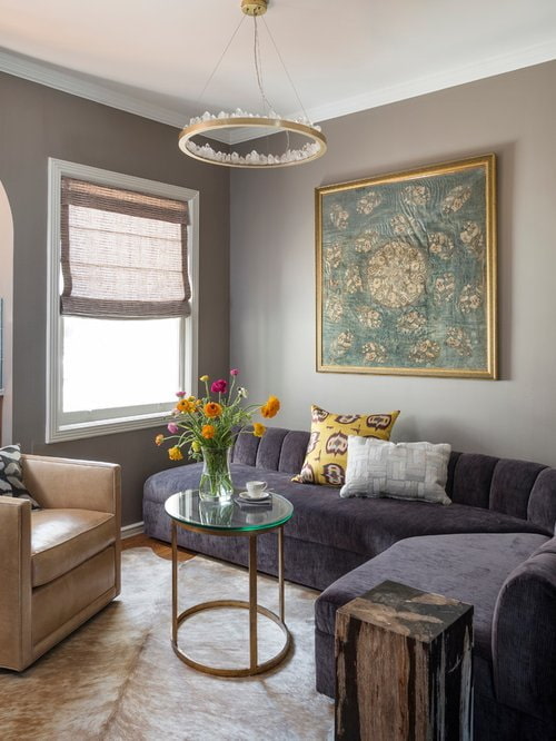 corner sofa with armchair