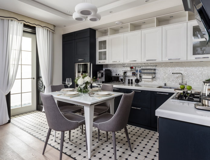 kitchen with pencil case