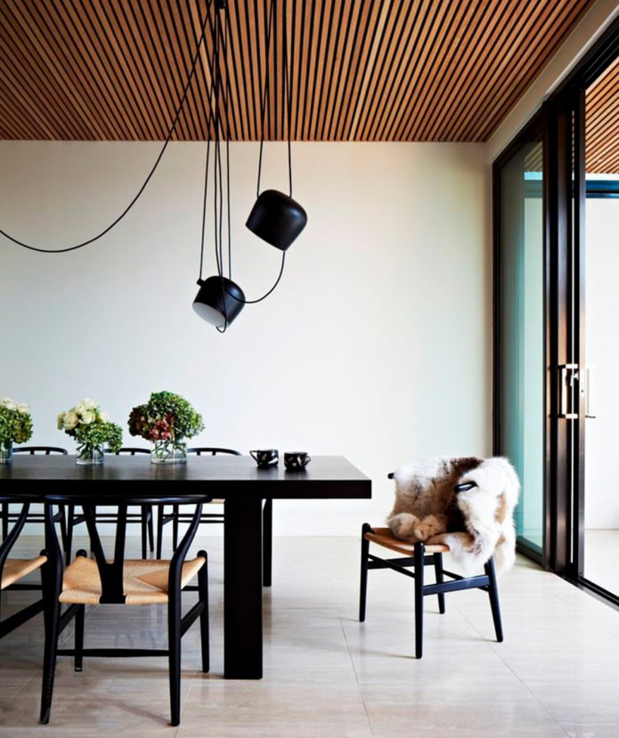 slatted ceiling slatted ceiling