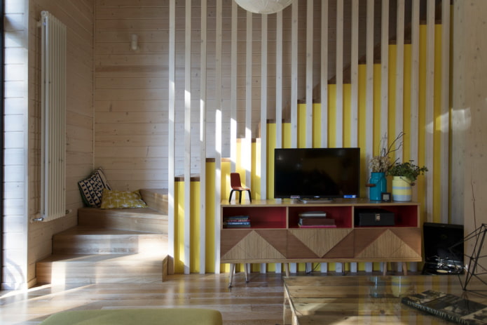 slats instead of handrails slats instead of handrails