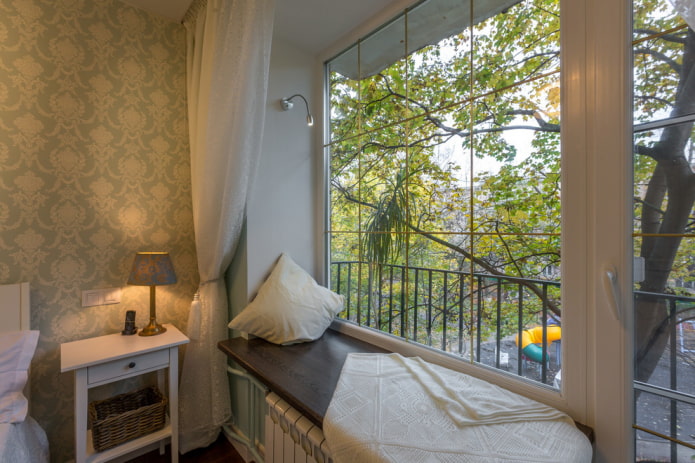 Window in the new bedroom