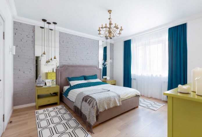 bedroom with bright accents bedroom with bright accents