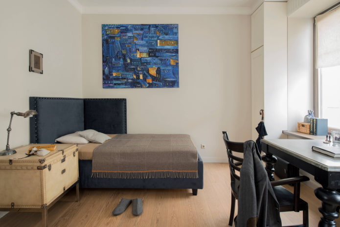 bed in the corner bed in the corner