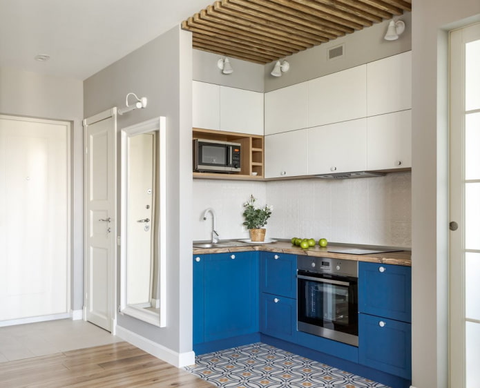 View of the kitchen corner View of the kitchen corner