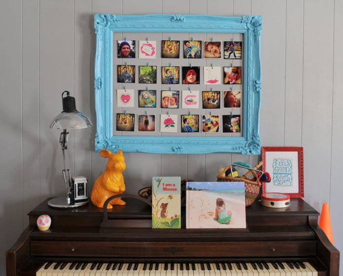 Frame with photos