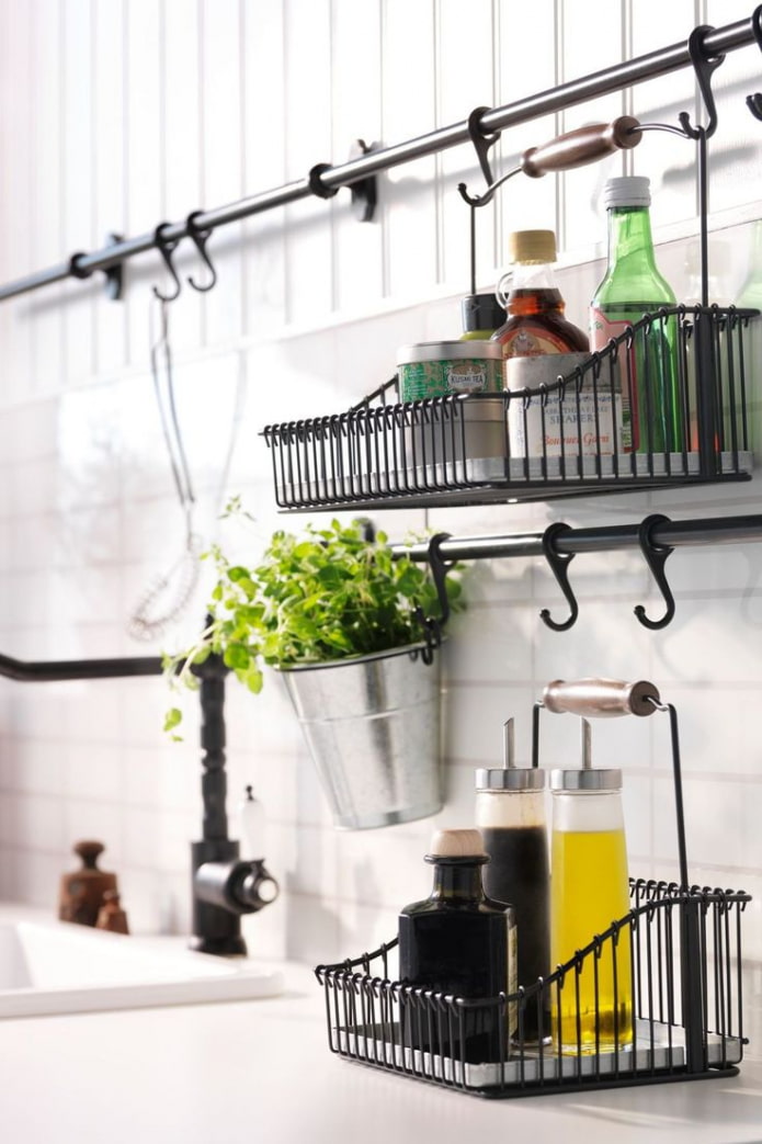 baskets in the kitchen baskets in the kitchen