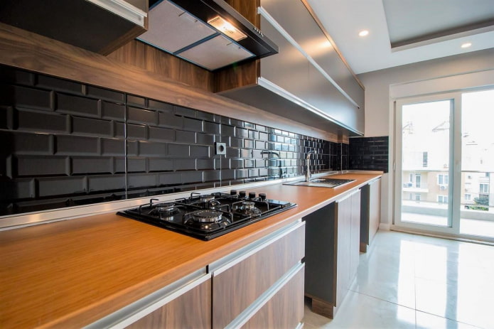 aluminum profile instead of a handle