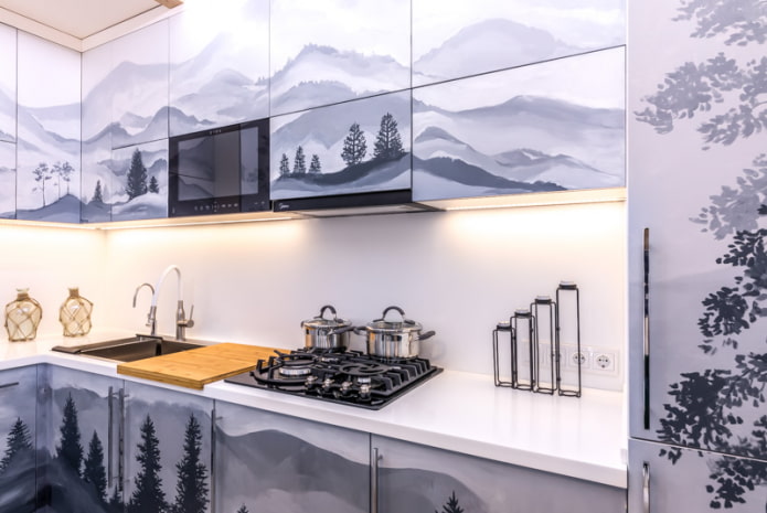 photo printing on facades