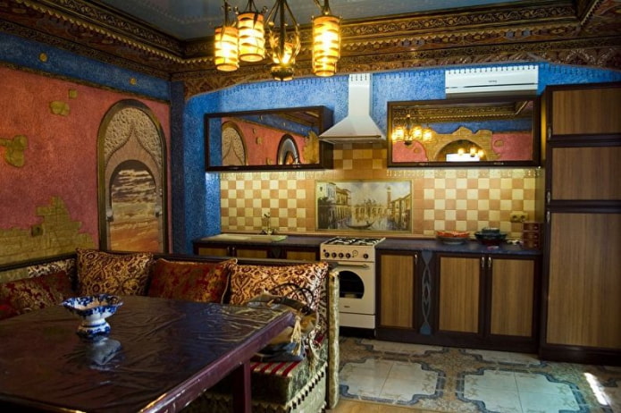 kitchen in oriental style kitchen in oriental style