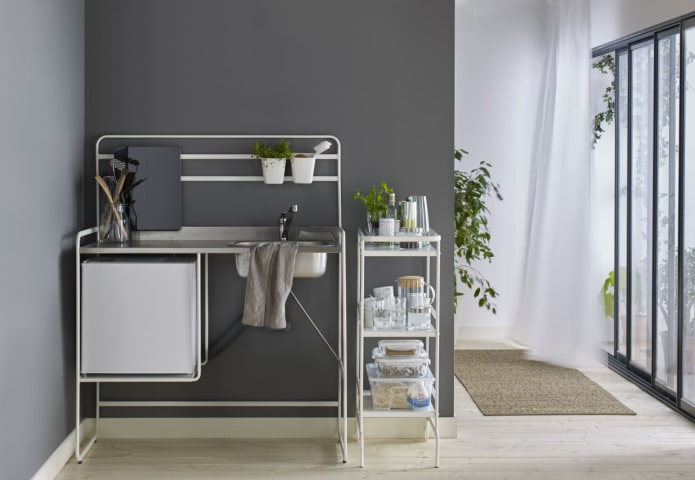 kitchen for a summer residence