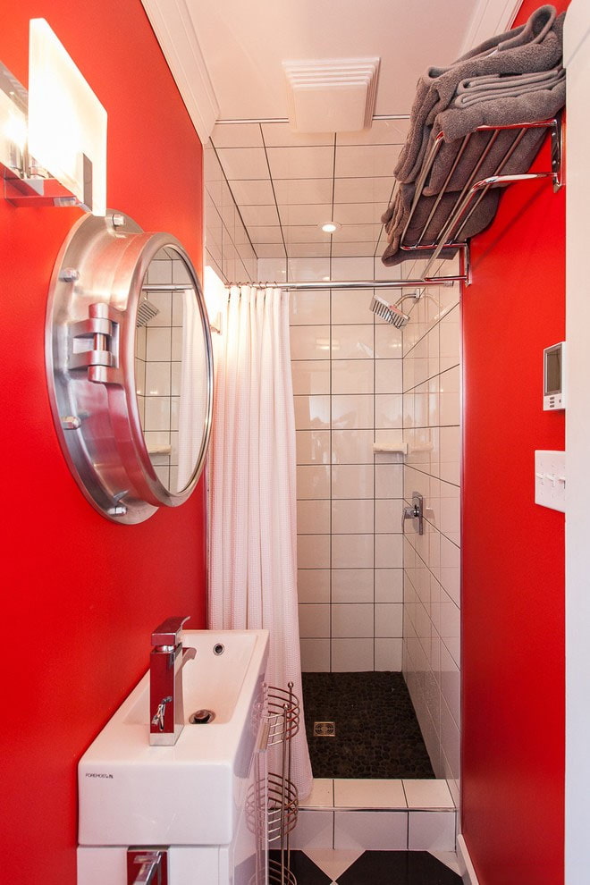 red bathroom red bathroom