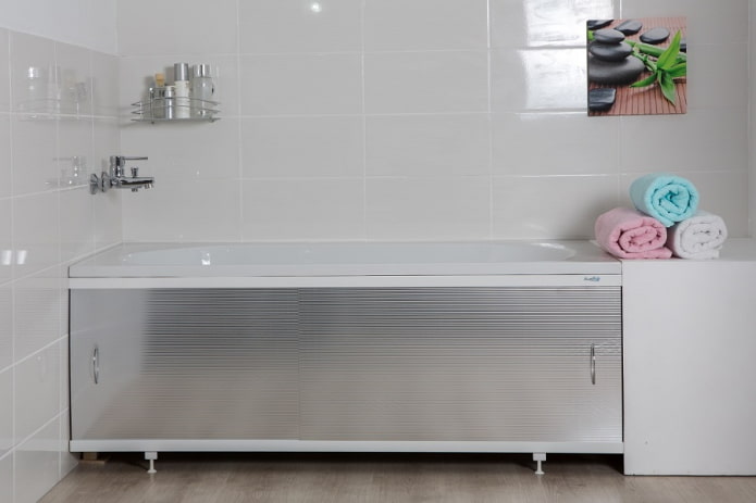 aluminum screen under the bath aluminum screen under the bath