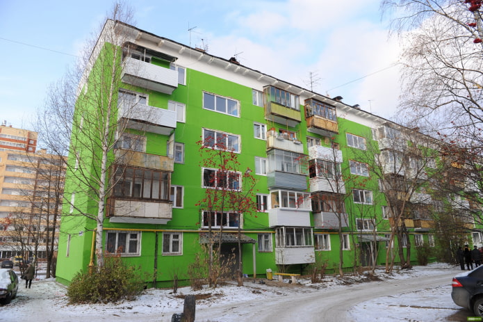 Renovated Khrushchev in Perm