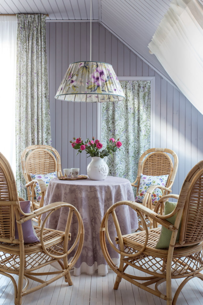 dining room in the attic dining room in the attic