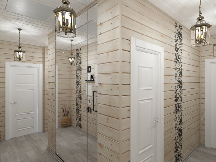 large mirror in the hallway large mirror in the hallway