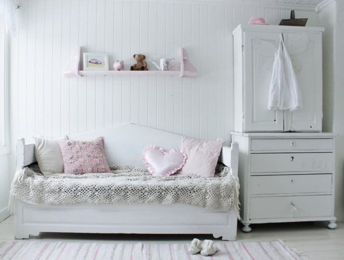 nursery in white nursery in white
