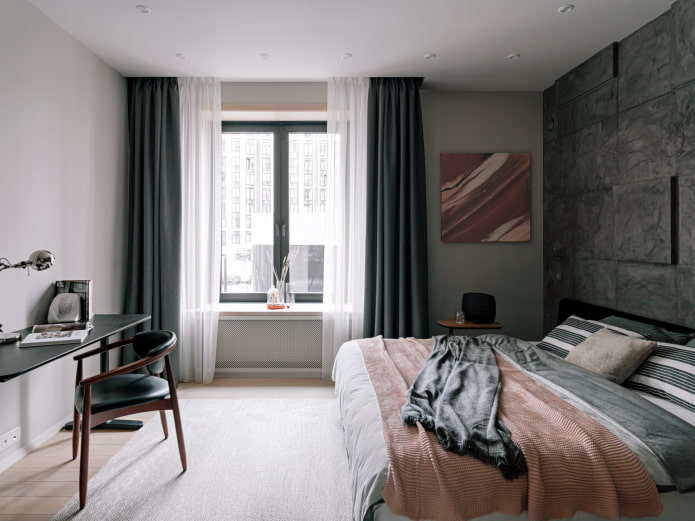 Gray and sophisticated pink