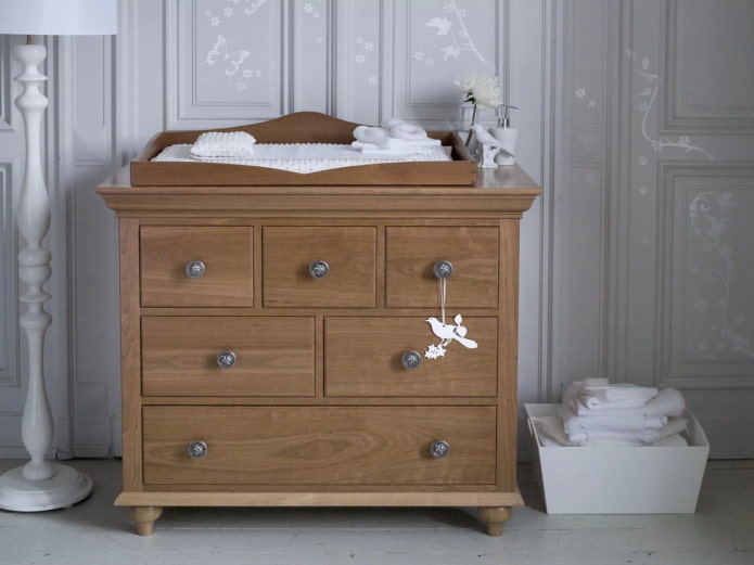 classic children's chest of drawers