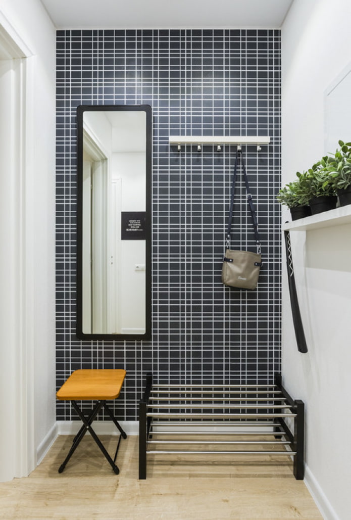 accent wall in the hallway accent wall in the hallway