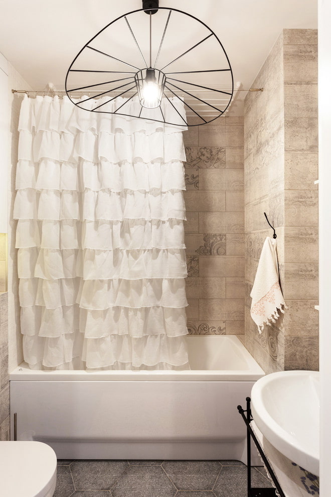 Ruffle curtain Ruffle curtain