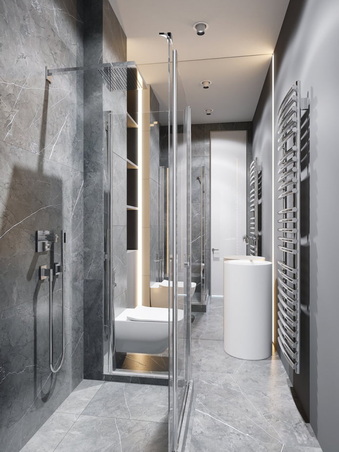 bathroom with shower