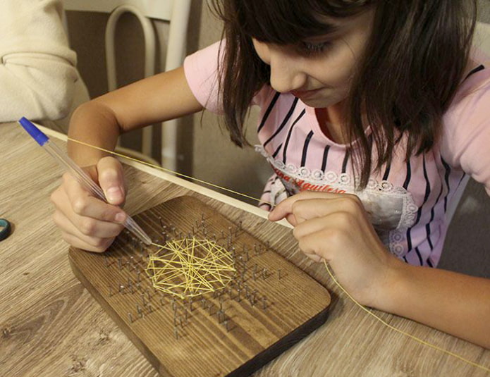 Handle winding example