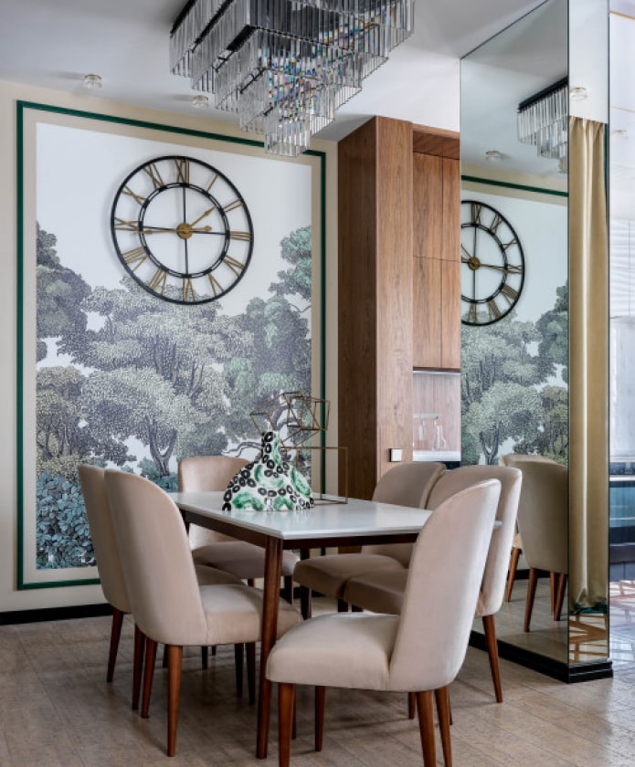 fresco in the kitchen