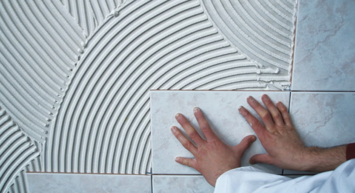 clear the glue from the tile clear the glue from the tile