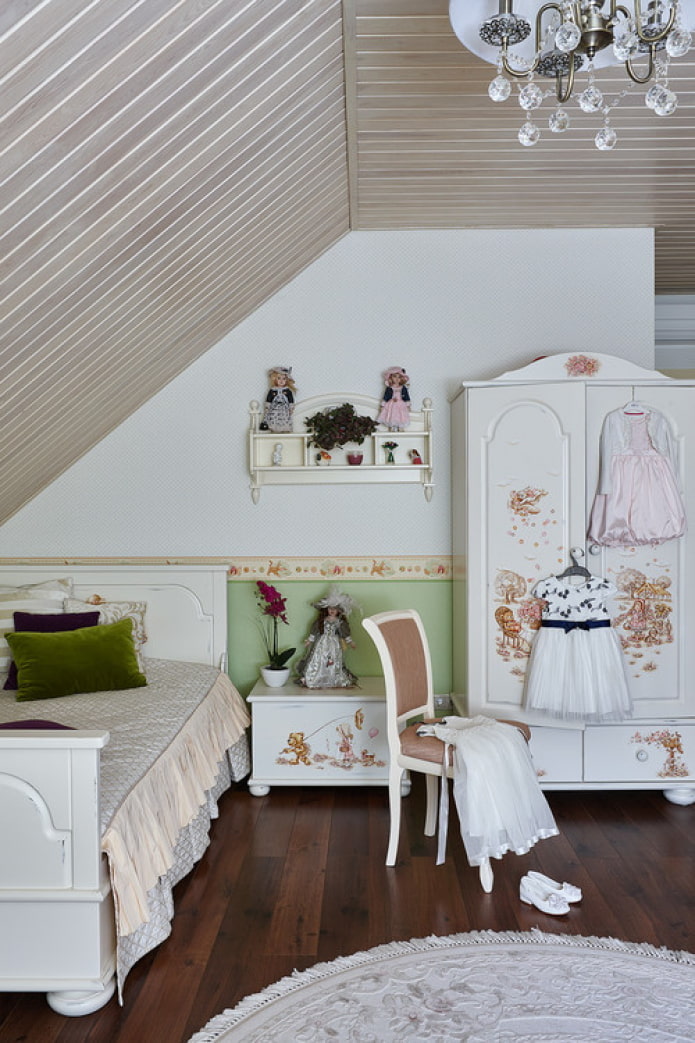 classic nursery interior