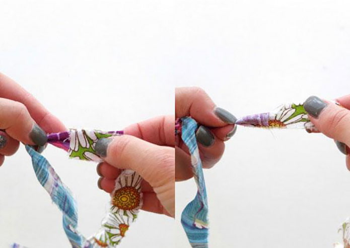 Attaching a new shred