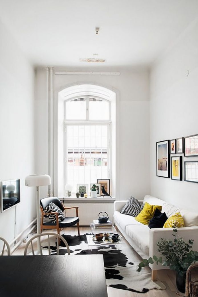white small living room white small living room