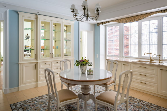 cupboard in a niche cupboard in a niche