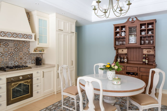 sideboard in the kitchen sideboard in the kitchen