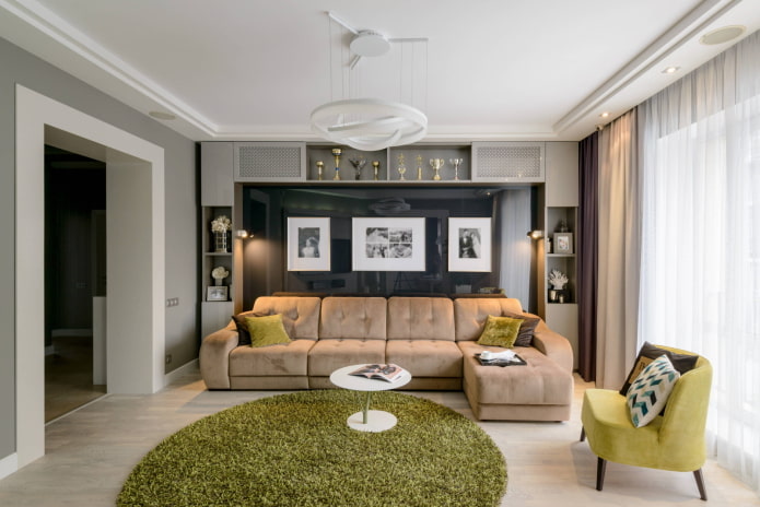 round carpet in the hall round carpet in the hall