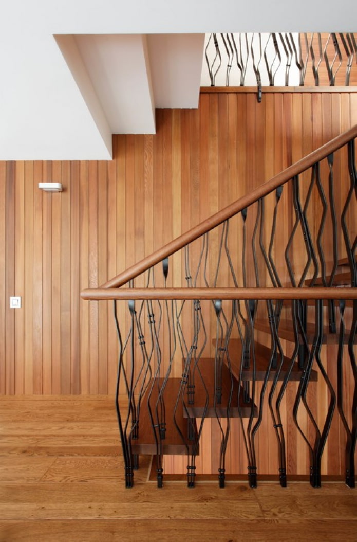 iron railings with wood iron railings with wood