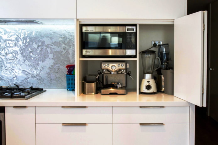 cabinet for kitchen appliances