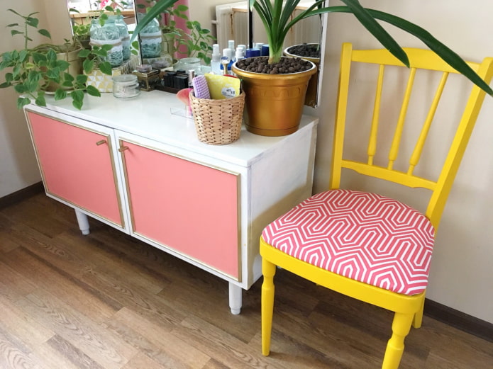 Repainted furniture Repainted furniture