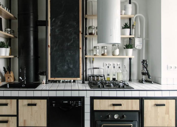 Butter and sauces near the stove Butter and sauces near the stove