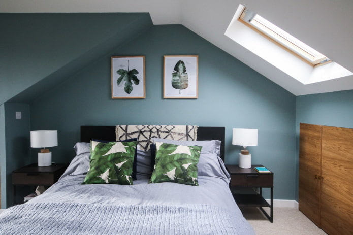 modern attic bedroom modern attic bedroom