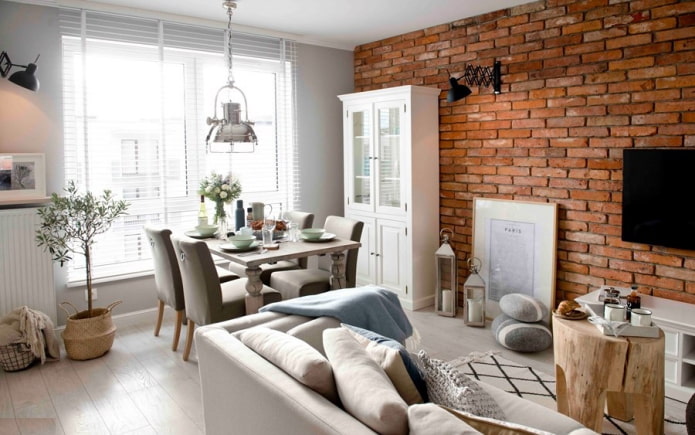 living room in the studio living room in the studio