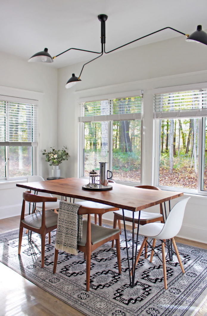 dining room in a hygge style house dining room in a hygge style house