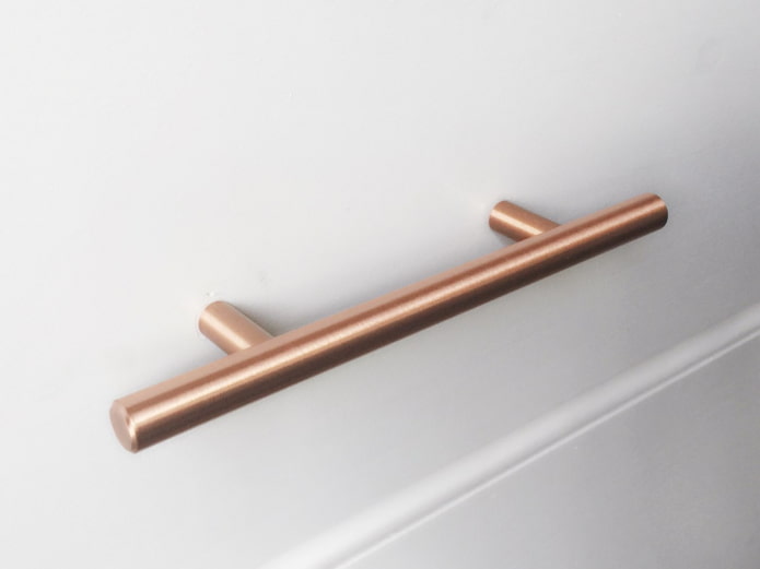 copper handle rail copper handle rail